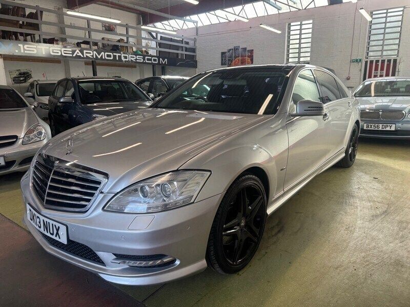 Silver Used 2013 Mercedes S350L Sport Edition Sedan | £9,855 (Good price) - Image 1/4