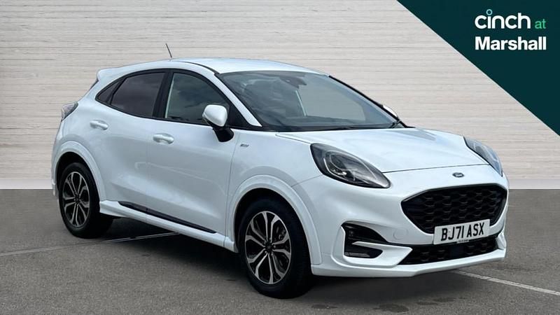 White Used 2021 Ford Puma Gen-E ST-Line | £16,280 (Good price) - Image 1/4