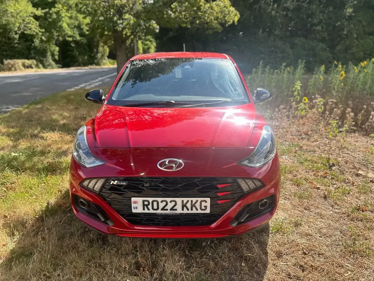 Used Hyundai i10 N Line 98 HP (72 kW) 2022 Red Hatchback