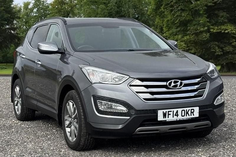 Silver Used 2014 Hyundai Santa Fe Premium SUV | £8,495 (Fair price) - Image 1/1