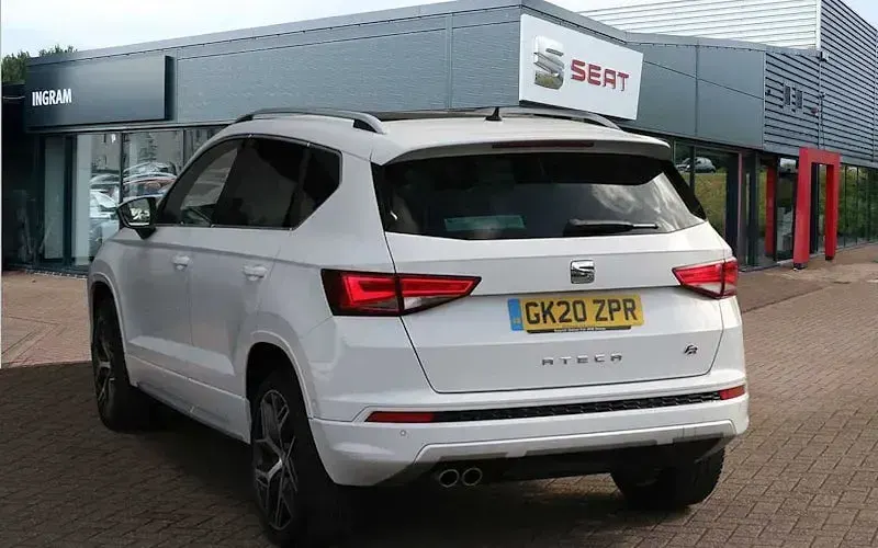 Used Seat Ateca FR Sport 150 HP (110 kW) 2020 White SUV