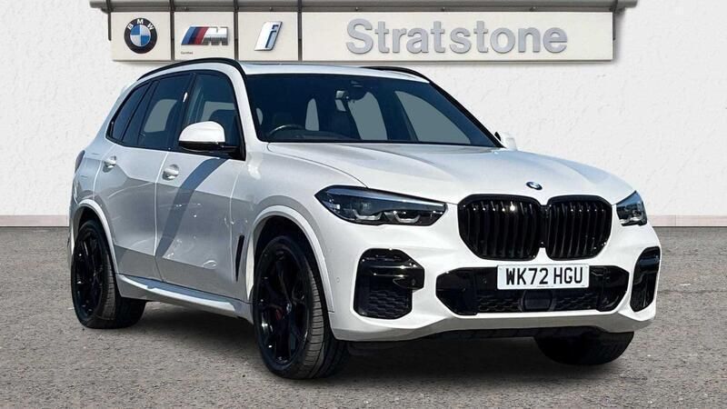White Used 2022 BMW X5 M Sport SUV | £46,999 (A bit pricey) - Image 1/3