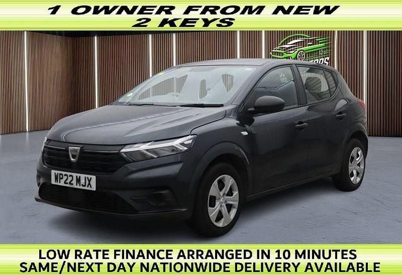 Grey Used 2022 Dacia Sandero Essentiel Hatchback | £7,777 (Good price) - Image 1/2