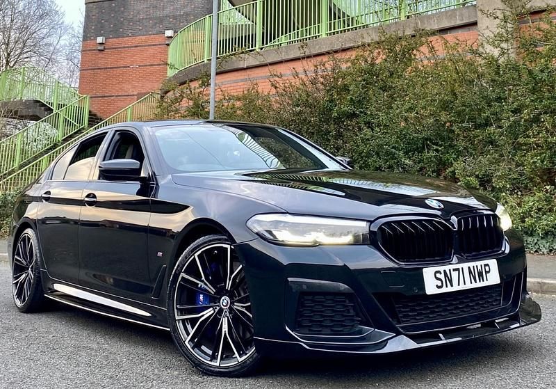 Used BMW 530 M Sport 2021 Black Sedan
