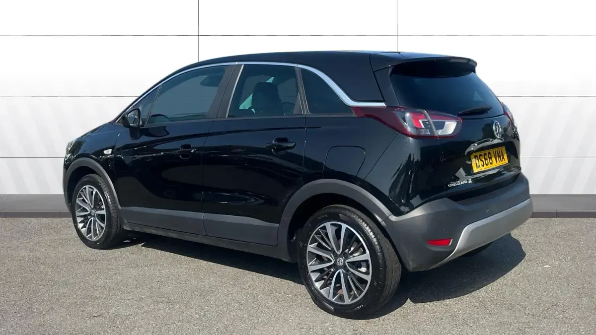 Used Vauxhall Crossland X Elite 110 HP (80 kW) 2018 Black SUV