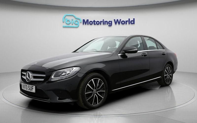 Used Mercedes C220 SE 194 HP (142 kW) 2020 Black Sedan