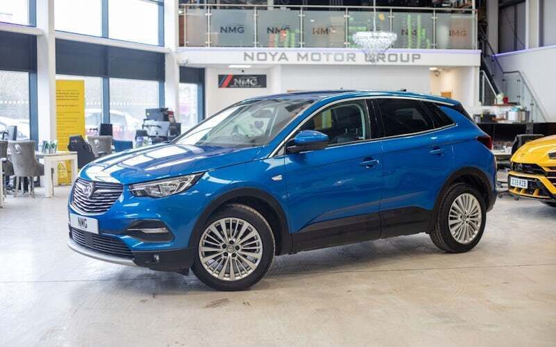 Blue Used 2018 Vauxhall Grandland X S SUV | £10,649 (Good price) - Image 1/4