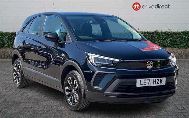 Black Used 2021 Vauxhall Crossland Edition SUV | £10,340 (Good price) - Image 1/4