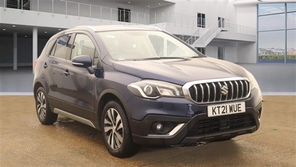 Sphere blue metallic Used 2021 Suzuki SX4 S-Cross SZ-T SUV | £13,000 (Fair price) - Image 1/1