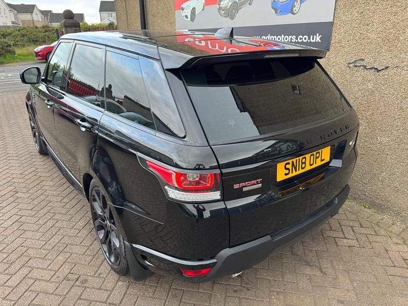 Used Land Rover Range Rover Sport Autobiography Dynamic 306 HP (225 kW) 2018 Black SUV
