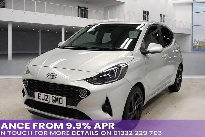 Grey Used 2021 Hyundai i10 Premium Hatchback | £10,985 (Good price) - Image 1/1