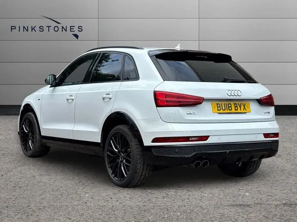 Used Audi Q3 Black Edition 150 HP (110 kW) 2018 White SUV