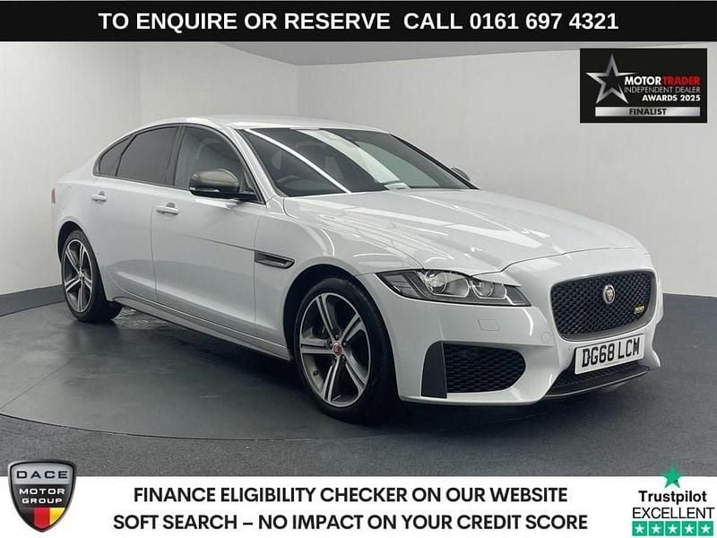 White Used 2018 Jaguar XF S Sedan | £16,940 (Fair price) - Image 1/3
