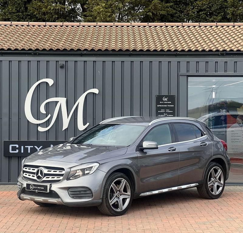 Used Mercedes GLA220 AMG line 177 HP (130 kW) 2017 Grey SUV
