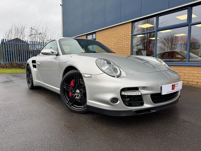 Used Porsche 997 Turbo 480 HP (353 kW) 2007 Silver Coupe