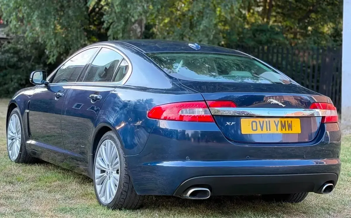Used Jaguar XF Premium Luxury 2011 Blue Sedan