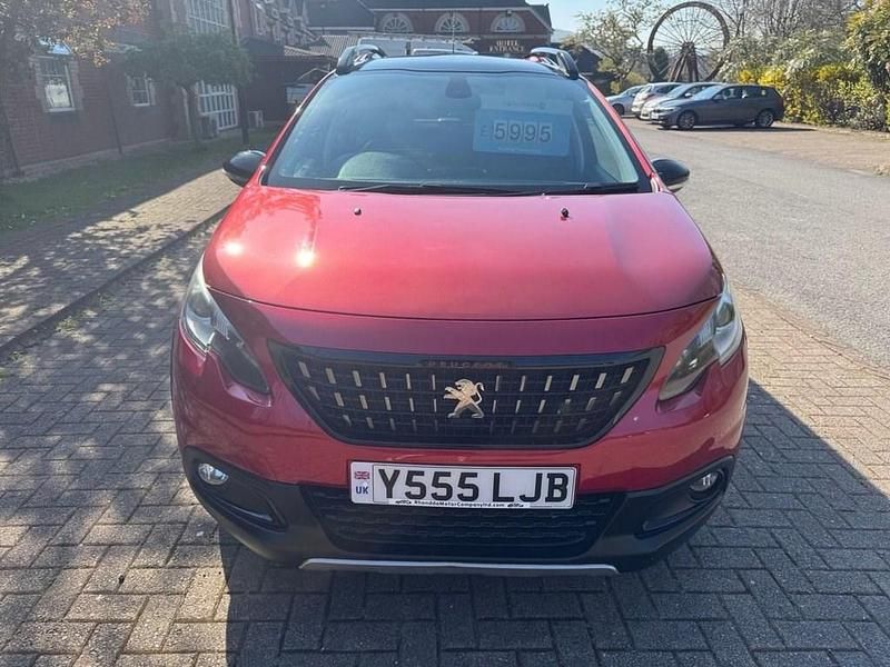 Used Peugeot 2008 GT-line 100 HP (73 kW) 2016 Red SUV