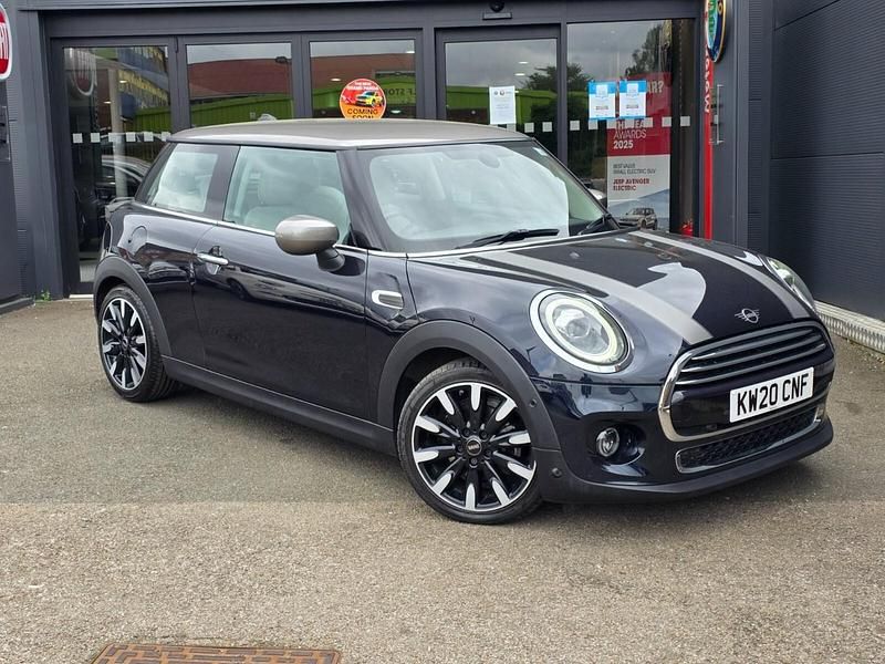 Blue/black Used 2020 Mini Cooper Exclusive Hatchback | £15,295 (Fair price) - Image 1/4