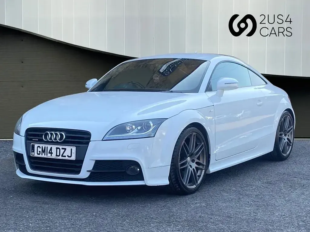 Used Audi TT Black Edition 184 HP (135 kW) 2014 White Coupe