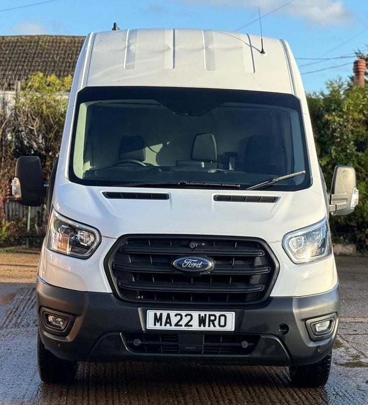 White Used 2022 Ford Transit S Van | £17,490 (A bit pricey) - Image 1/2