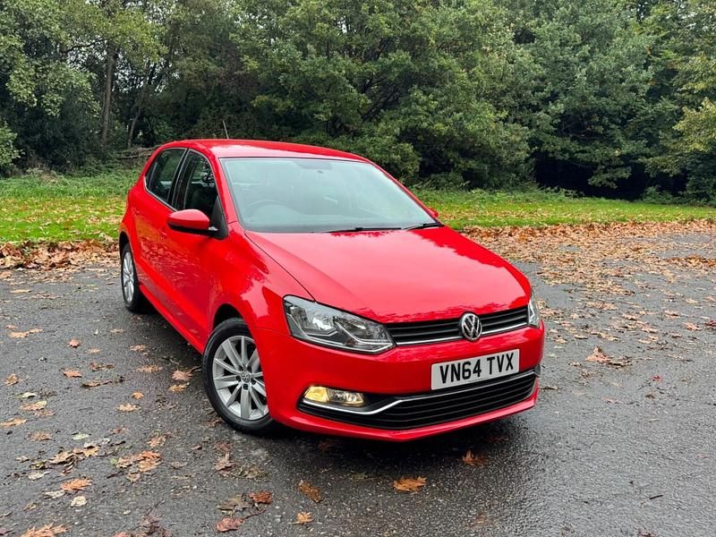Red Used 2014 VW Polo SE Hatchback | £6,995 (Fair price) - Image 1/4