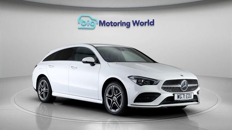 Used Mercedes CLA250e AMG Line Premium 2021 White Sedan