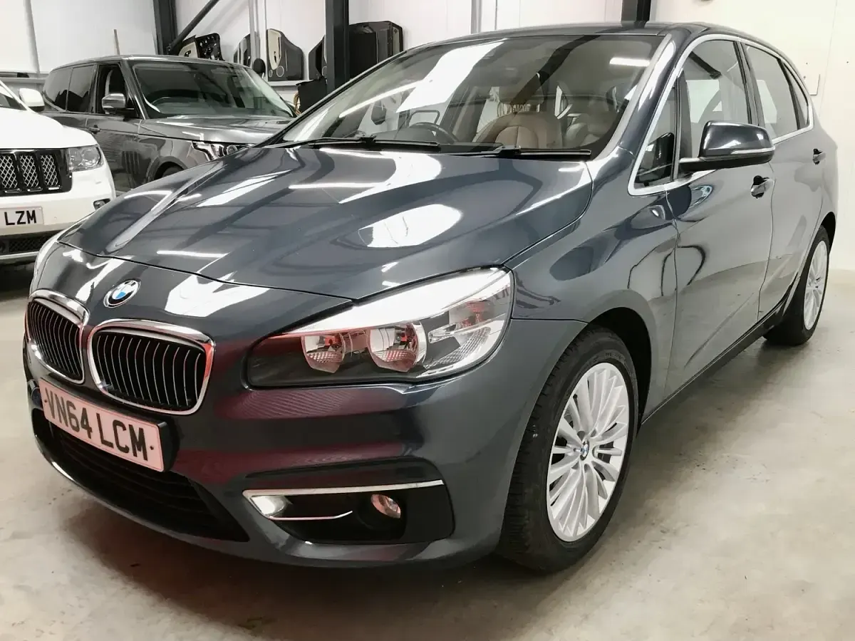 Used BMW 218 Luxury Line 136 HP (100 kW) 2014 Grey Hatchback
