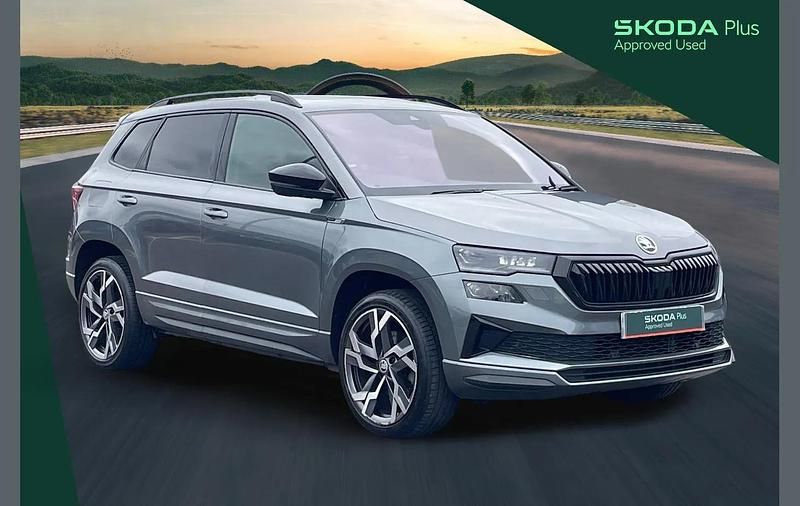Used Skoda Karoq SportLine 150 HP (110 kW) 2023 Graphite grey metallic SUV
