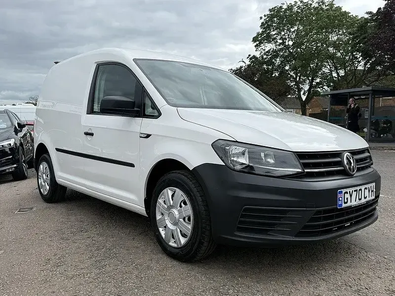 Used VW Caddy Startline 102 HP (75 kW) 2020 White MPV