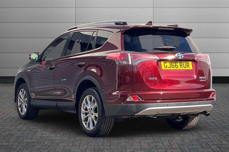 Used Toyota RAV4 Hybrid 197 HP (144 kW) 2016 Red SUV