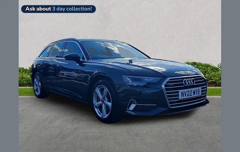Grey Used 2022 Audi A6 Sport Estate | £27,431 (Fair price) - Image 1/4