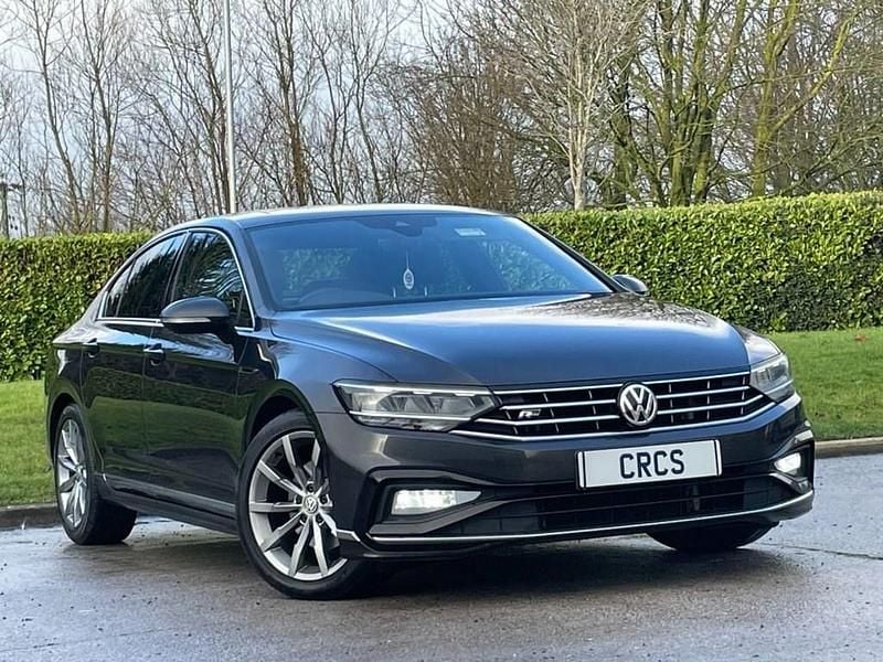 Grey Used 2020 VW Passat R-line Sedan | £12,950 (A bit pricey) - Image 1/4