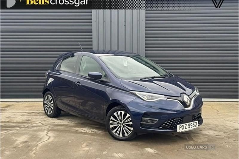 Used Renault Zoe Riviera 100 kW (136 HP) 2022 Blue Hatchback