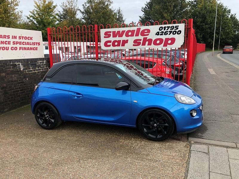 Used Vauxhall Adam 70 HP (51 kW) 2017 Blue Hatchback