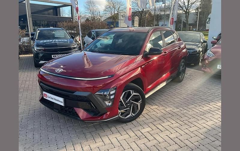 Used Hyundai Kona N Line 139 HP (102 kW) 2023 Red SUV