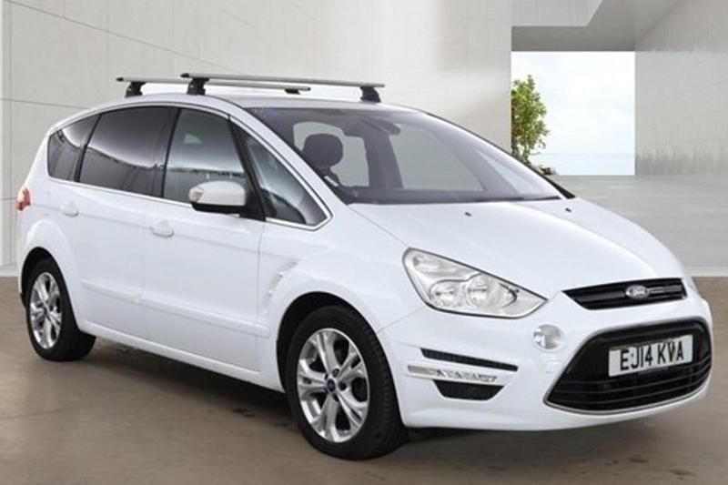Used Ford S-MAX Titanium 163 HP (119 kW) 2014 White MPV