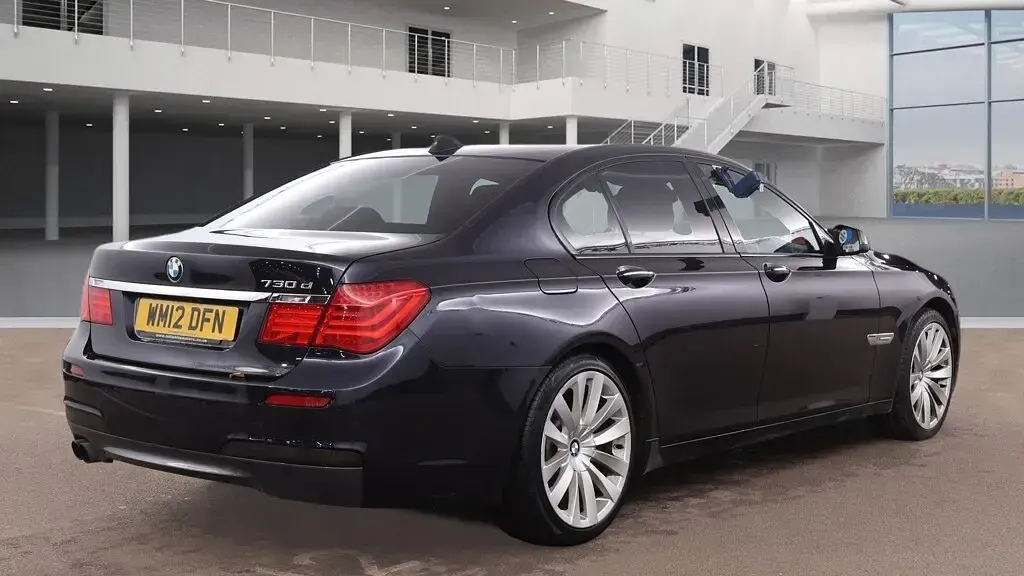 Used BMW 730 M Sport 2012 Black Sedan