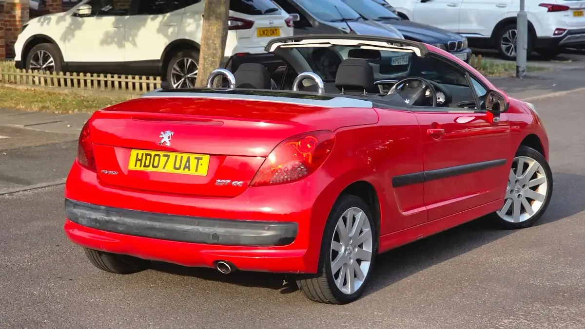Used Peugeot 207 GTi 2007 Red Cabriolet
