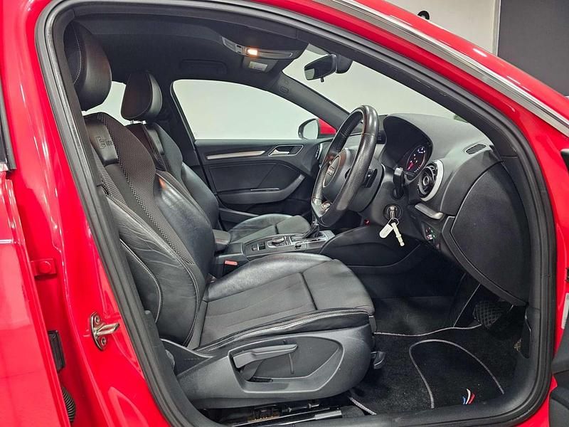 Used Audi A3 Sportback S-Line 2015 Red Hatchback
