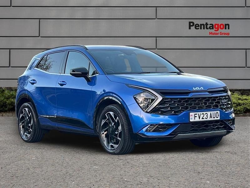 Blue Used 2023 Kia Sportage GT-Line SUV | £26,400 (Good price) - Image 1/4