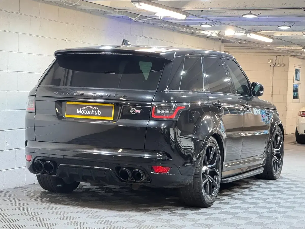 Used Land Rover Range Rover Sport SVR 2018 Black SUV