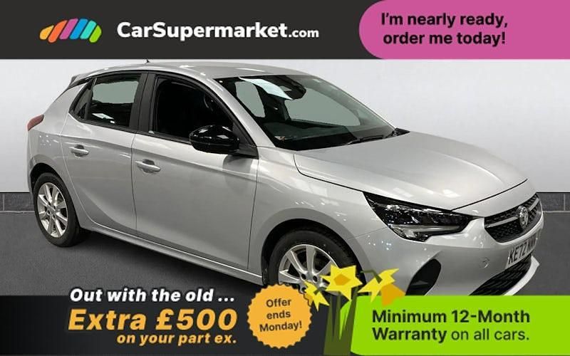 Used Vauxhall Corsa Design Edition 75 HP (55 kW) 2023 Grey Hatchback