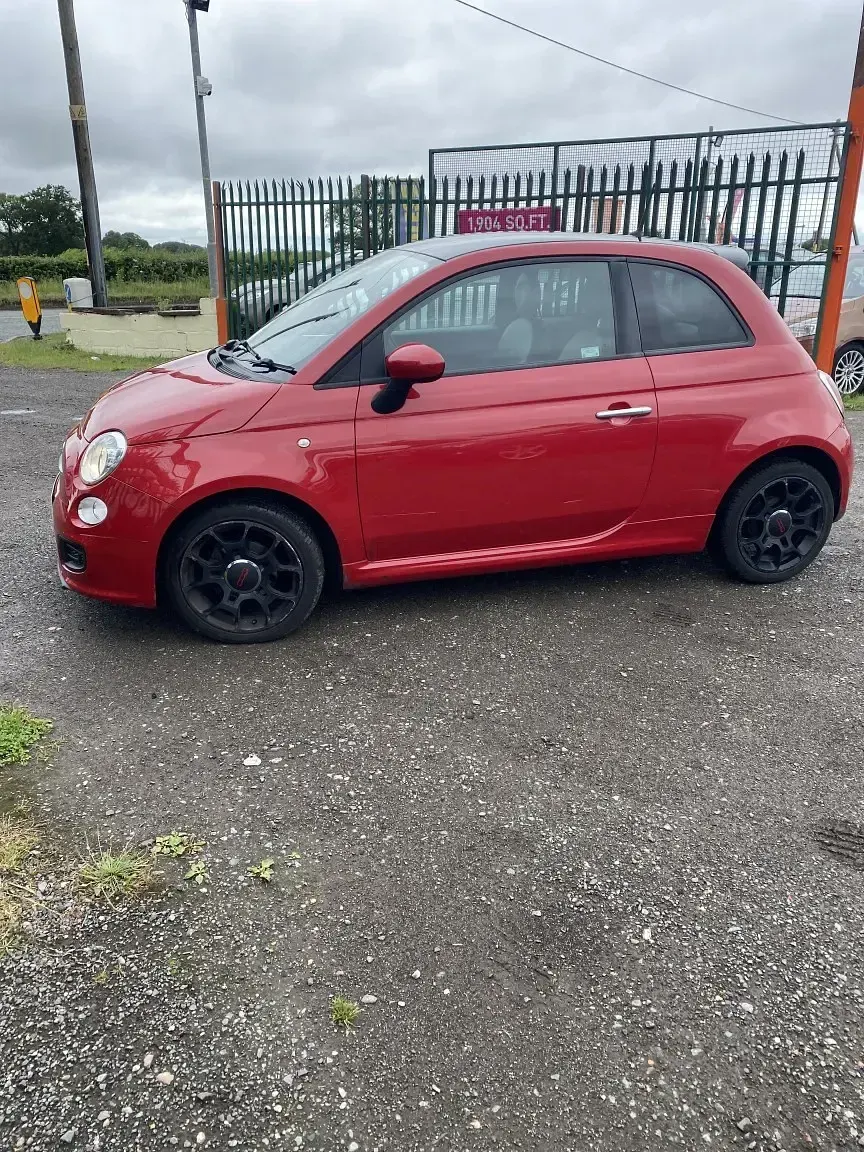 Used Fiat 500 S 69 HP (50 kW) 2014 Red Hatchback