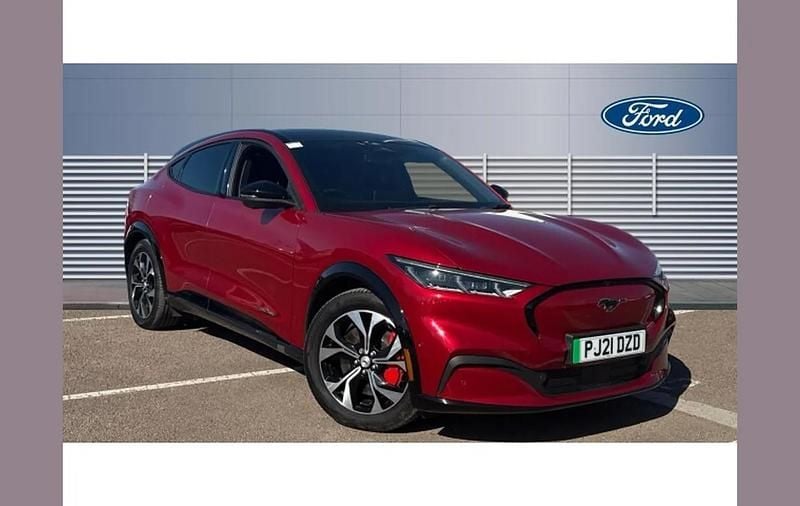 Used Ford Mustang Mach-E Extended Range 253 kW (345 HP) 2021 Red SUV