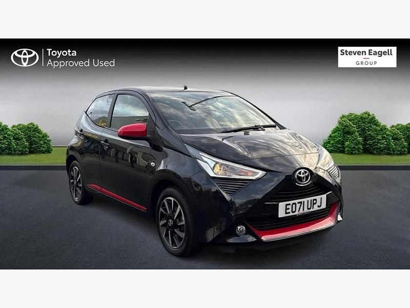 Black Used 2021 Toyota Aygo Trend Hatchback | £13,853 (Expensive) - Image 1/3