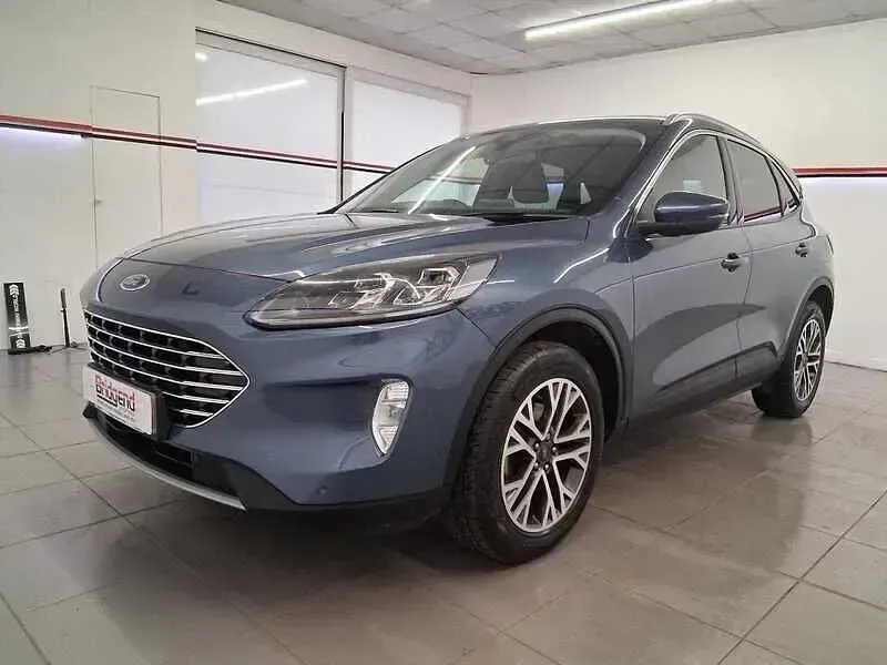Used Ford Kuga Titanium 150 HP (110 kW) 2021 Blue SUV