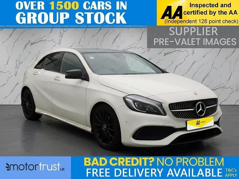 White Used 2018 Mercedes A200 AMG Line Premium Plus Hatchback | £14,150 (Fair price) - Image 1/4