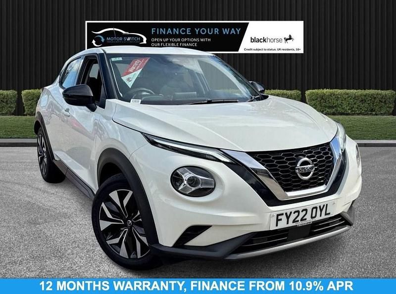 White Used 2022 Nissan Juke Acenta SUV | £12,995 (Fair price) - Image 1/3