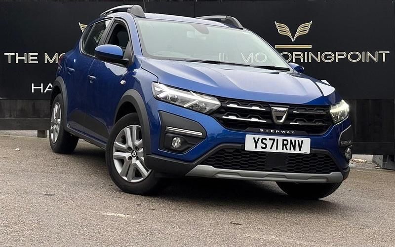 Used Dacia Sandero Comfort 100 HP (73 kW) 2021 Blue Hatchback