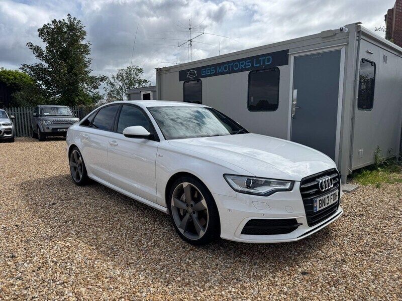 White Used 2013 Audi A6 Black Edition Sedan | £9,895 (A bit pricey) - Image 1/3